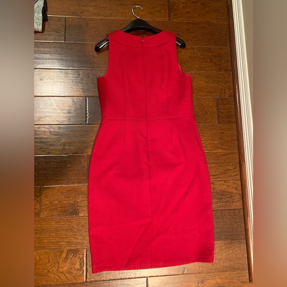 EUC Talbots Red Wool Blend Suit Set 10/12 - Picture 2 of 9